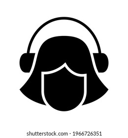 customer support icon or logo isolated sign symbol vector illustration - high quality black style vector icons
