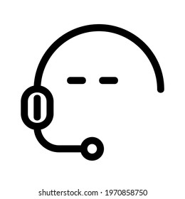 customer support icon or logo isolated sign symbol vector illustration - high quality black style vector icons
