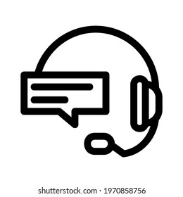 customer support icon or logo isolated sign symbol vector illustration - high quality black style vector icons

