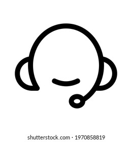 customer support icon or logo isolated sign symbol vector illustration - high quality black style vector icons
