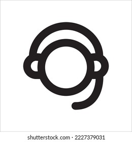 Customer Support Icon Outline Style