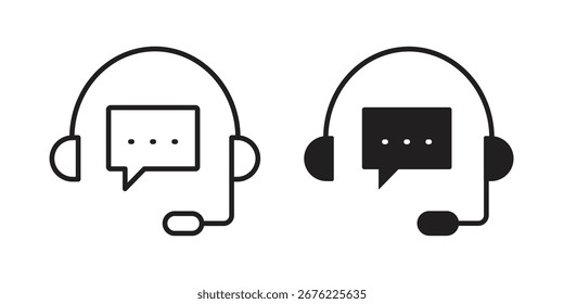 Customer support icon symbol for your web designs. Icon logo, app, UI.