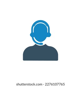 Customer support icon vector illustration