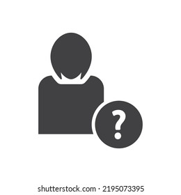 Customer Support Icon - Woman Icon