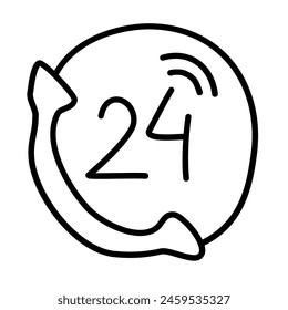 customer support of package shipping and delivery in doodle icons