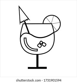 Customer support /  IT customer service agent with headset or account manager flat vector icon for apps and websites. eps 10 black vector