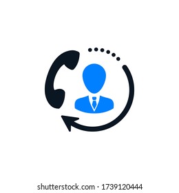 Customer Support / Customer Service Icon for apps and websites