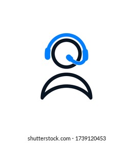 Symbol für Kundensupport/Kundenservice für Apps und Websites