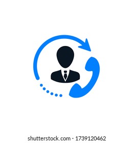 Soporte al cliente / Icono de Servicio al cliente para aplicaciones y sitios web