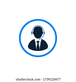 Customer Support / Customer Service Icon for apps and websites