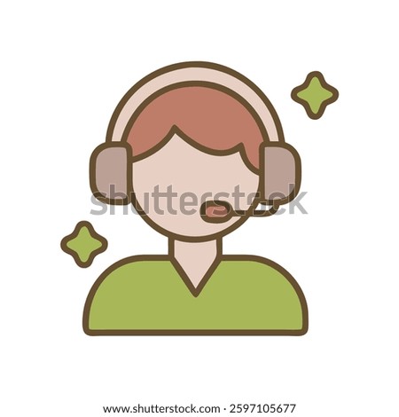Customer support service icon, Customer services, hotline, call center, help center sign icon, Customer care icons. Customer Retention Patient assistance icon