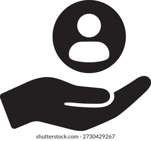 Customer support service icon vector design
