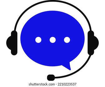 Icono de servicio de asistencia al cliente para aplicaciones web y móviles. ilustración vectorial. 10.