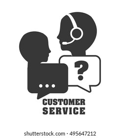 customer support service icons vector illustration design