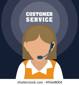 customer support service icons vector illustration design
