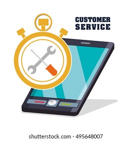 customer support service icons vector illustration design