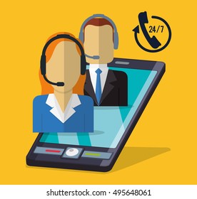 customer support service icons vector illustration design