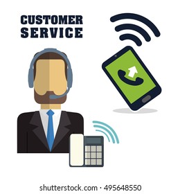 customer support service icons vector illustration design