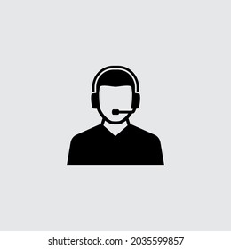 Customer Support Service Vector Icon