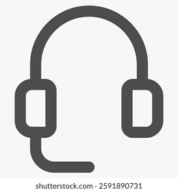 customer support, simple customer service icon