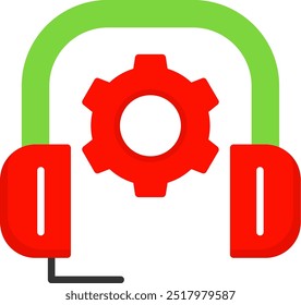 Customer Support Vector Icon Design Symbol