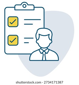Icono de Encuesta del Cliente, Información sobre el Comentarios del Cliente, Medir los niveles de satisfacción, Voz del Cliente, Herramienta de mejora del servicio, signo, símbolo