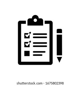 Customer Survey Vector Style illustration. Business and Finance Filled  Icon.