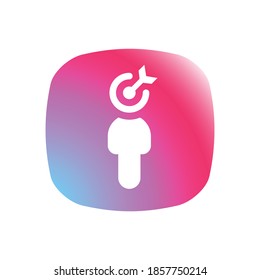 Customer Target - App Icon Button