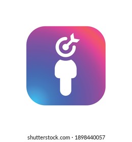 Customer Target - App Icon Button