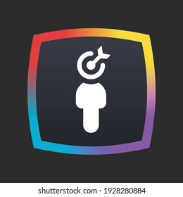 Customer Target - App Icon Button