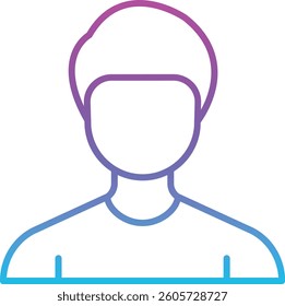 Customer vector icon. Can be used for printing, mobile and web applications.