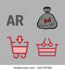 customer vector icon set