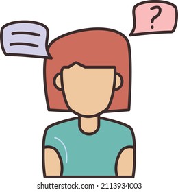 ilustración de cliente Vector en un fondo transparente.Símbolos de calidad premium.Icono plano de línea vectorial para concepto y diseño gráfico.
