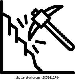 icono de línea delgada vector de cliente