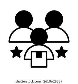 Customers Icon Element for Design