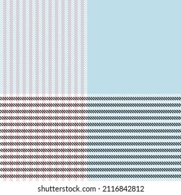 Customisable plaid design template in two layers(warp and weft). Lock one layer to edit the other, or edit both at the same time with all unlocked