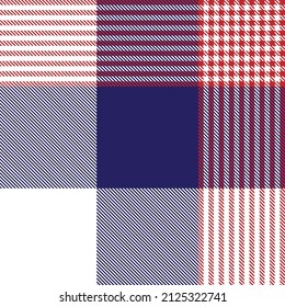 Customisable plaid design template in two layers(warp and weft). Lock one layer to edit the other, or edit both at the same time with all unlocked