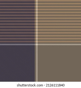 Customisable plaid design template in two layers(warp and weft). Lock one layer to edit the other, or edit both at the same time with all unlocked