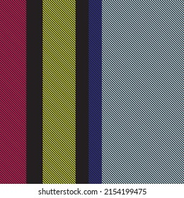 Customisable vertical striped pattern in two layers(topbottom). Lock one layer to edit the other, or edit both at the same time with all unlocked. Plaid pattern can also be created
