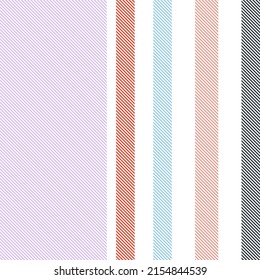 Customisable vertical striped pattern in two layers(topbottom). Lock one layer to edit the other, or edit both at the same time with all unlocked. Plaid pattern can also be created