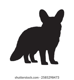 Customizable Aardwolf Silhouette for Graphic Designers - Aardwolf Vector - Aardwolf Illustration