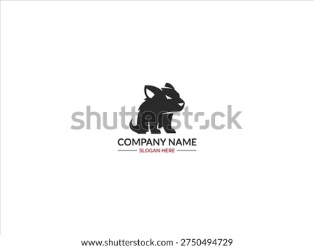 A customizable boar head logo template vector