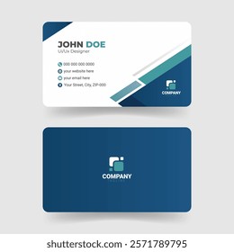 Customizable Business Card Template Design