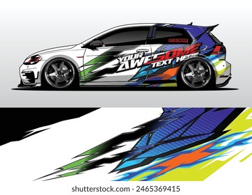 Customizable Car Wrap designs Vector Templates to Elevate Your Branding