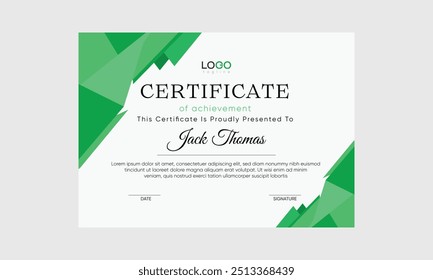 certificado personalizável vetor de apreciação. modelo de certificado. fundo do certificado