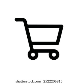 Ícone de gráfico personalizável para e-commerce - linha e cor ajustáveis