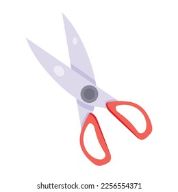 A customizable doodle icon of scissors 