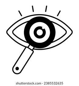 Anpassbares Symbol für die Glyphe der Beobachtung 