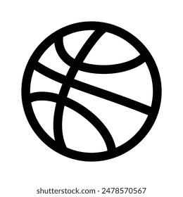 Icono personalizable de baloncesto, listo para usar y Descarga