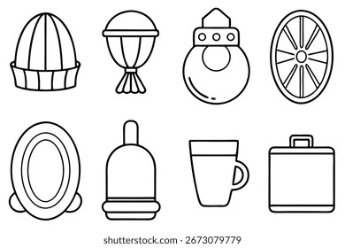 Línea de arte personalizable para diseño digital e ilustración